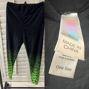 LuLaRoe Halloween leggings, OS (size 2-10)